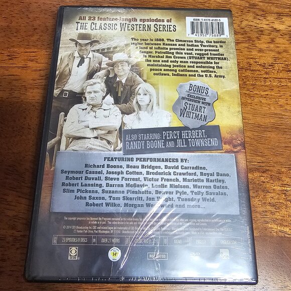 Cimarron Strip-Complete Series-DVD - Picture 2 of 2